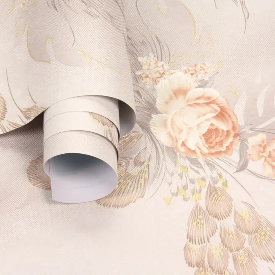 Jinyi Printed PVC Vinyl Foil Furniture Wall Contact Paper Removal Backsplash Cabinet Door Decor Film Roll