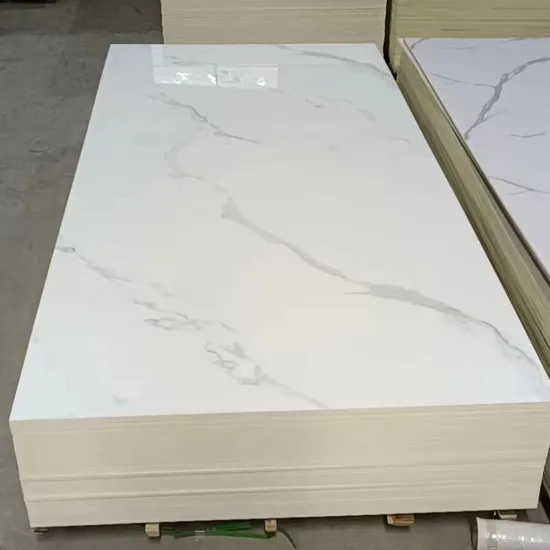 PVC UV Marble Sheet Wallpanel Fashion Design Made in China