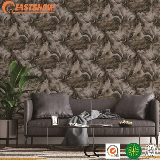Retro Tropical Leaf Mural Art Leaves Trees 3D Wallpaper Colorful Banana Leaves Pattern Wallpaper 