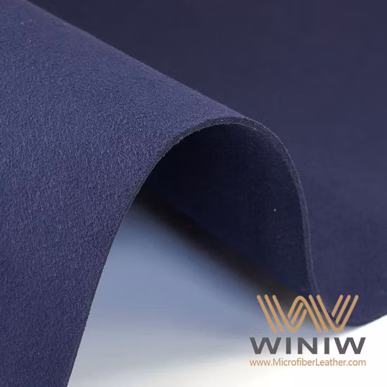 Comfortable Microfiber PU Faux Leather Suede Materials for Gloves 