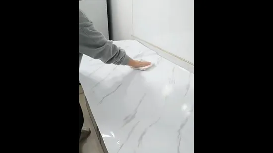 Vinyl Marble Wall Paper Self Adhesive Marble Sticker PVC Wall Paper Rolls Wall Coating for Home Decor Waterproof Wallpaper Panel Sticker 