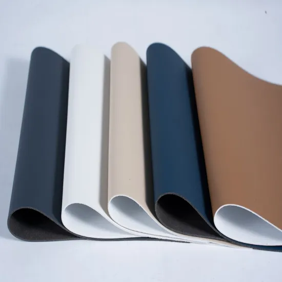 Huafon DMF Free Sofa Leather Material Fabric in China 