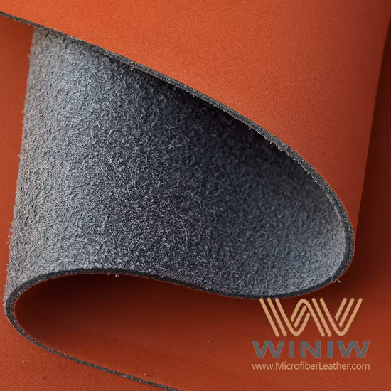 High Quality PU Nubuck Microfiber Leather 