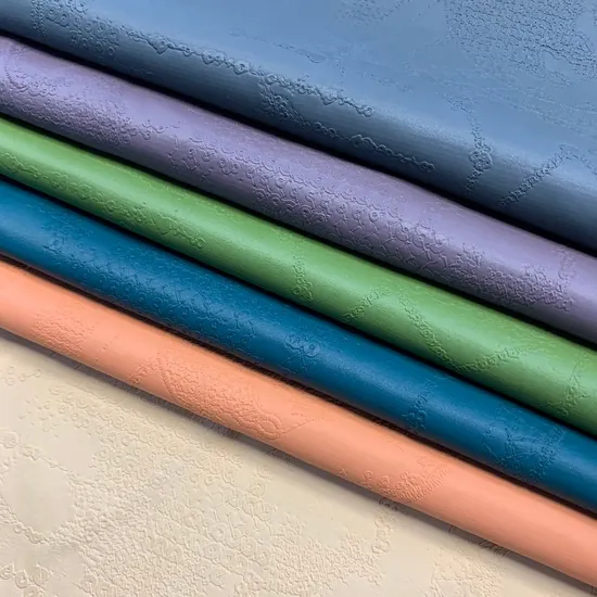 Abrasive Resistance Recycled Microfiber Synthetic PU Leather for Shoes and Cars Bag Leather 