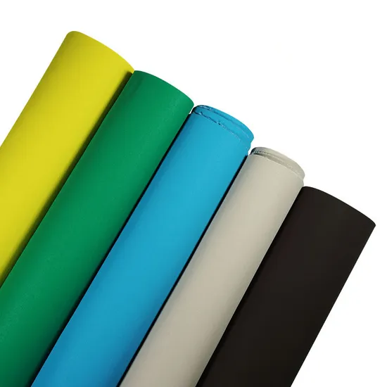 Faux Leather Wearable TPU Rubber Leather for Outdoor Shoes (HS