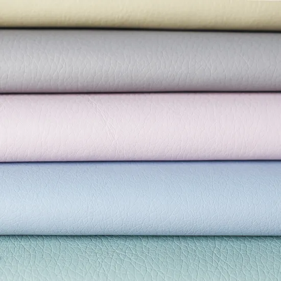 High Quality and Soft Material PU Leather for Shoes Lining/Bags/Furniture. 