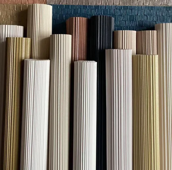 54 Inches 1.37m Fireproof Fabric Back Vinyl Wallpaper Wall Cloth Wallcoverings for Hotel and Projects 