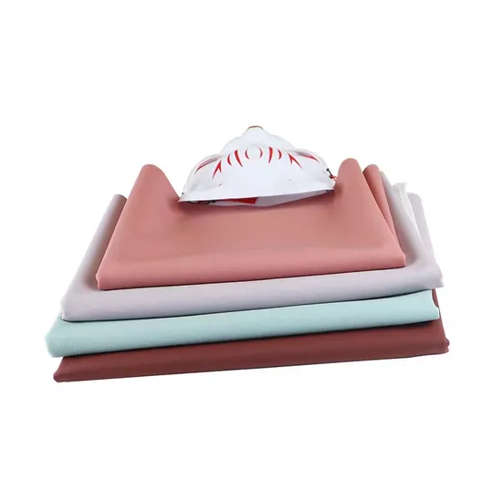 Plain Brushed Leather Open Edge Beaded Silicone Leather Ultra Thin Two Sides Stretch 3c Electronics Leather Skin Friendly Sweat Wicking Full Silicone Leather 