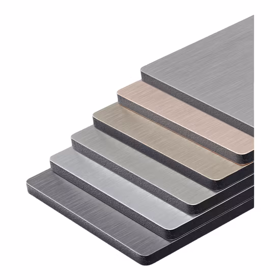 Aluminum Bamboo Wallpanel Waterproof Fireproof WPC Board Luxury Building Material 